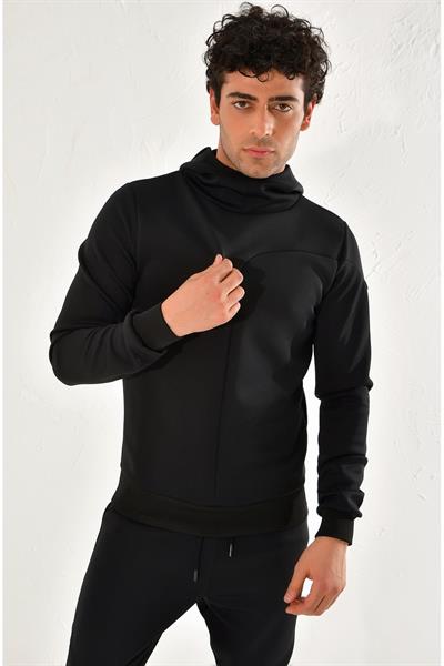 SWT 011 SWEA Slim Fit Siyah Spor 47 - Sweatshırt