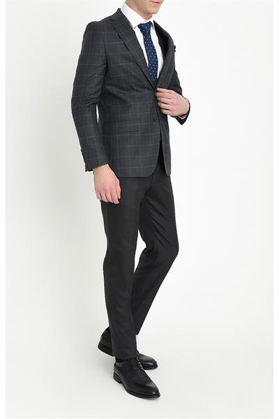 TK 785 Slim Fit Siyah Klasik Takım Elbise