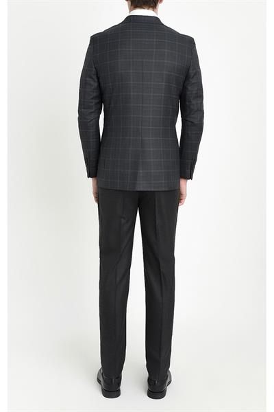 TK 785 Slim Fit Siyah Klasik Takım Elbise