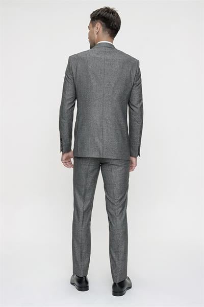 TK 821 Slim Fit Siyah Klasik Takım Elbise