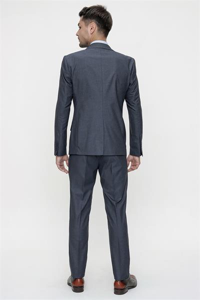 TK 832 Slim Fit Koyu Lacivert Klasik Takım Elbise