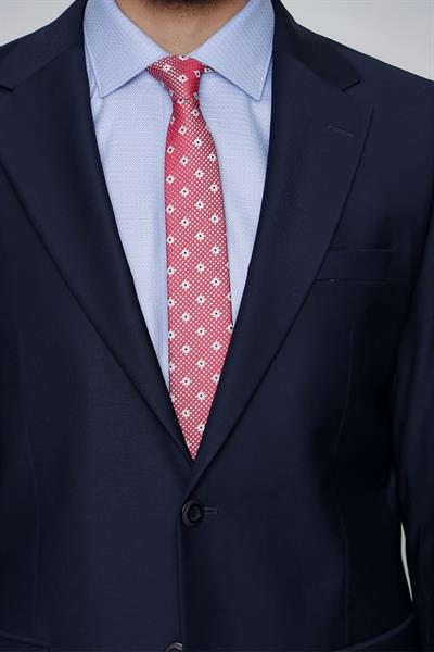 TK 847 Slim Fit Lacivert Klasik Takım Elbise