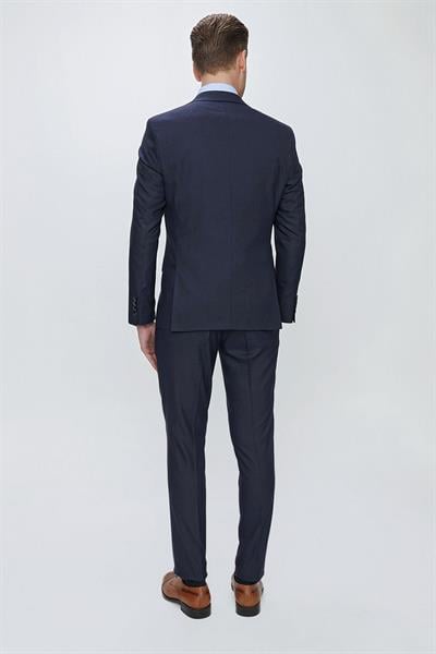 TK 864 Slim Fit Lacivert Klasik Takım Elbise