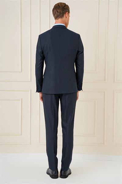 TK 896 Slim Fit Lacivert Klasik Takım Elbise