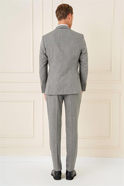TK 902 Slim Fit Haki Klasik Takım Elbise