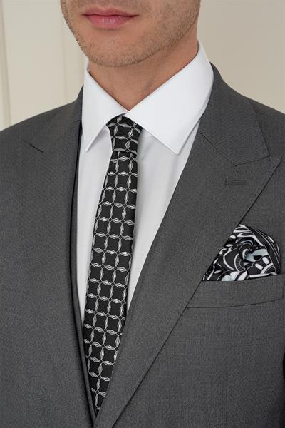 TK 907 Slim Fit Füme Spor Takım Elbise
