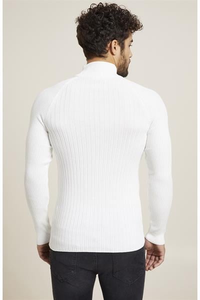 TR 833 Ekru Balıkçı Triko