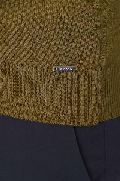 TR 840 Slim Fit Haki Klasik Triko