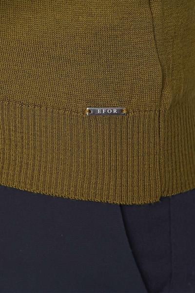 TR 840 Slim Fit Haki Klasik Triko