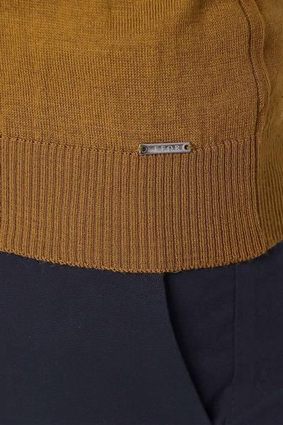 TR 840 Slim Fit Tütün Klasik Triko
