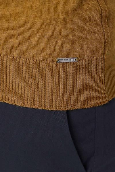 TR 840 Slim Fit Tütün Klasik Triko