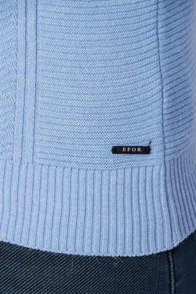 TR 847 Slim Fit Mavi Klasik Triko