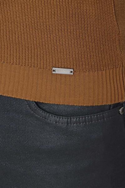TR 849 Slim Fit Taba Klasik Triko
