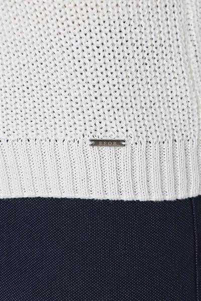 TR 850 Slim Fit Ekru Klasik Triko
