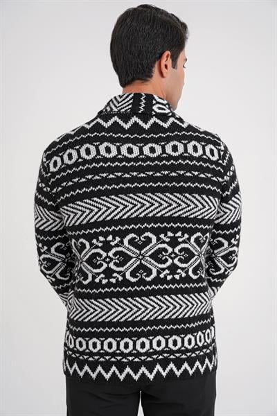 TRİKO CEKET 03 Comfort SİYAH
