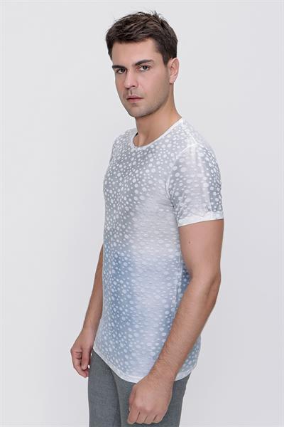 TS 784 T -SHIRT Mavi Spor T-Shirt