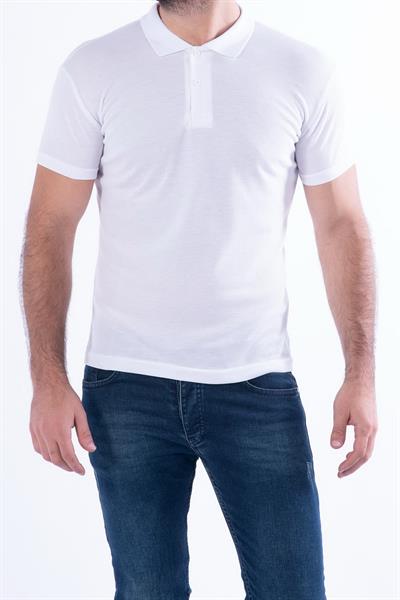 TS 813 Slim Fit Beyaz Spor T-Shirt