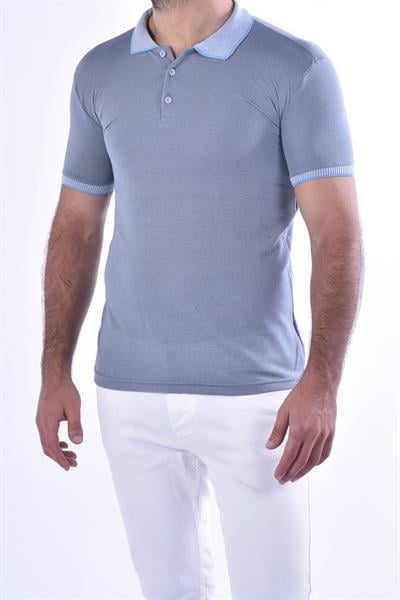 TS 814 Slim Fit Havacı Mavi Spor T-Shirt