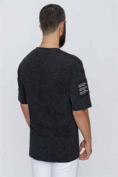 TS 833 Siyah Spor T-Shirt