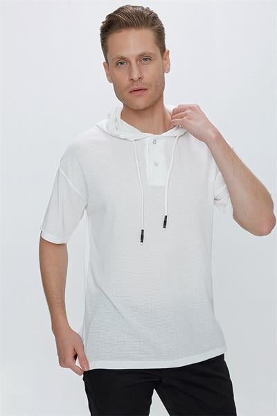 TS 836 Beyaz Spor T-Shirt
