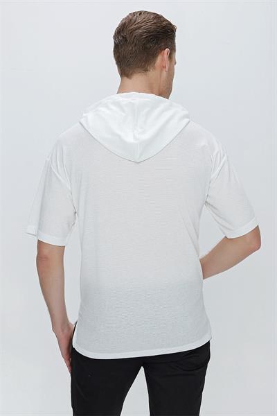 TS 836 Beyaz Spor T-Shirt