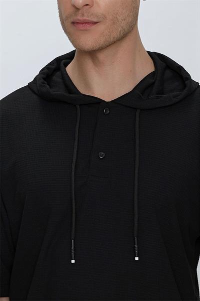 TS 836 Siyah Spor T-Shirt