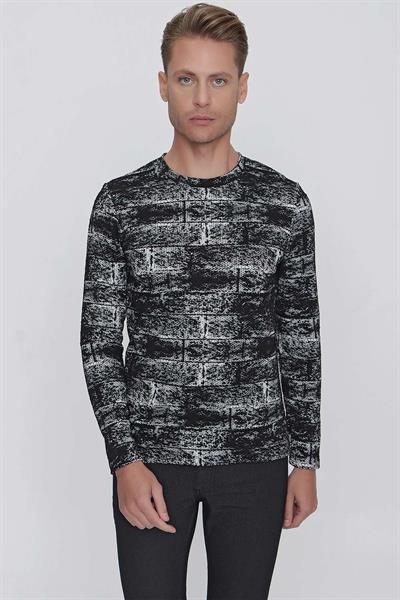 TS 839 Siyah Spor T-Shirt