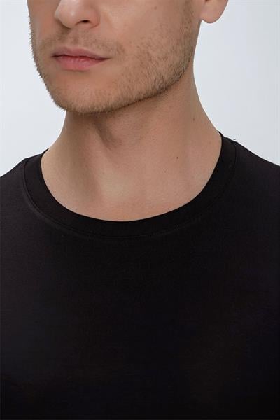 TS 842 Siyah Spor T-Shirt