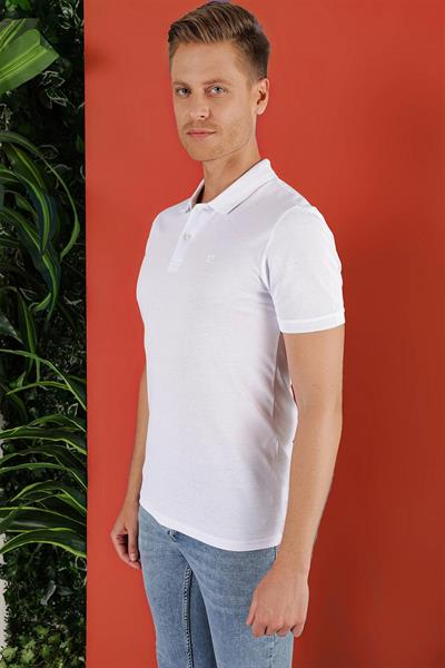 TS 845 Beyaz Spor T-Shirt