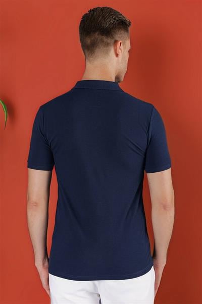 TS 845 Lacivert Spor T-Shirt