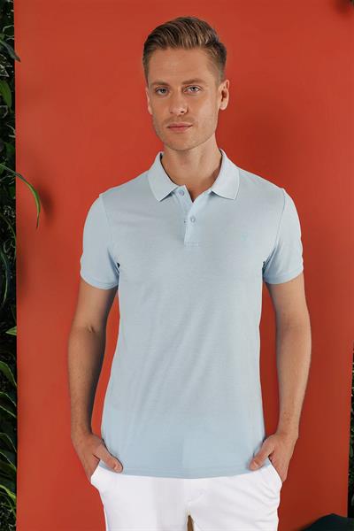 TS 845 Mavi Spor T-Shirt