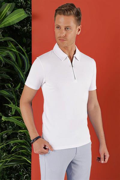 TS 850 Beyaz Spor T-Shirt
