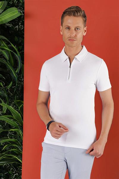 TS 850 Beyaz Spor T-Shirt