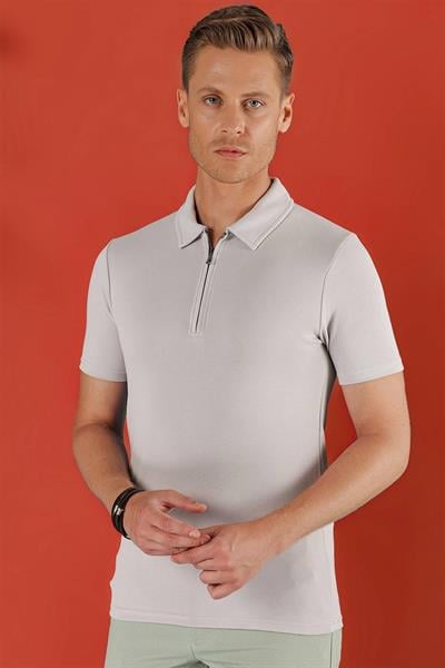 TS 850 Gri Spor T-Shirt