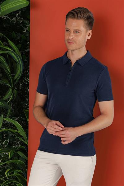 TS 850 Lacivert Spor T-Shirt