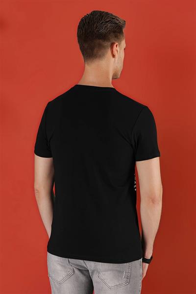 TS 857 Siyah Spor T-Shirt