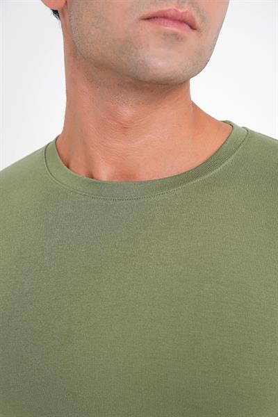 TS 870 T-SHIRT Slim A.HAKI CASUAL