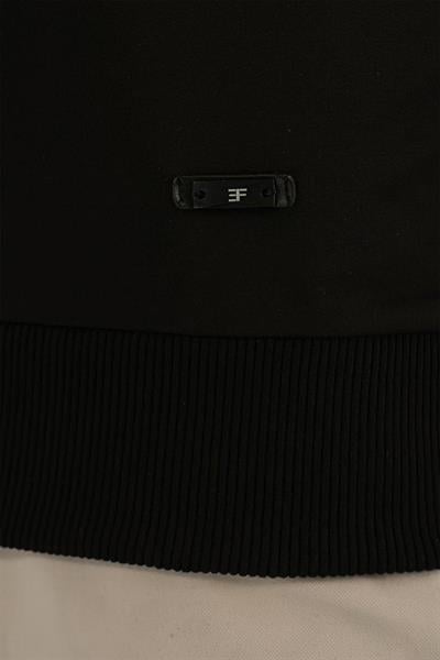 TS 873 Slim Fit Siyah Spor T-Shirt