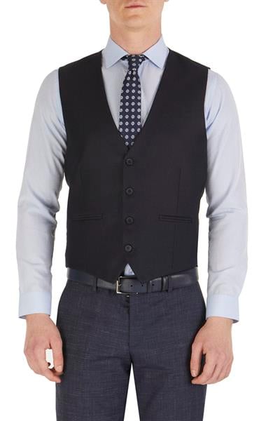 Y 102 Slim Fit Klasik Lacivert Yelek