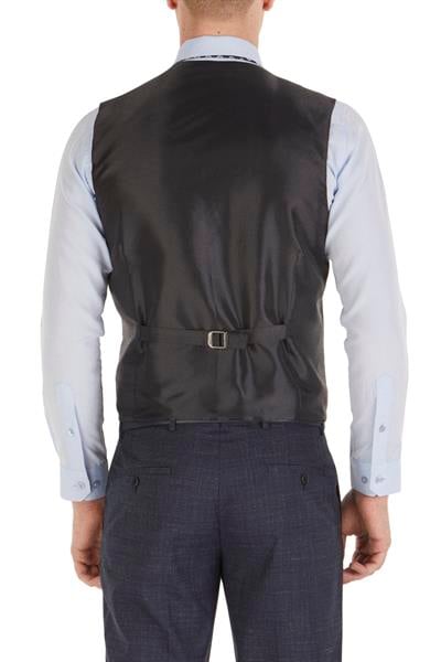 Y 102 Slim Fit Klasik Lacivert Yelek