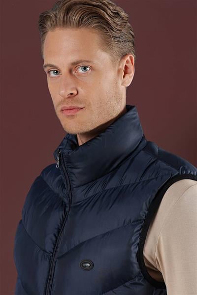 Y 161 Lacivert Klasik Yelek