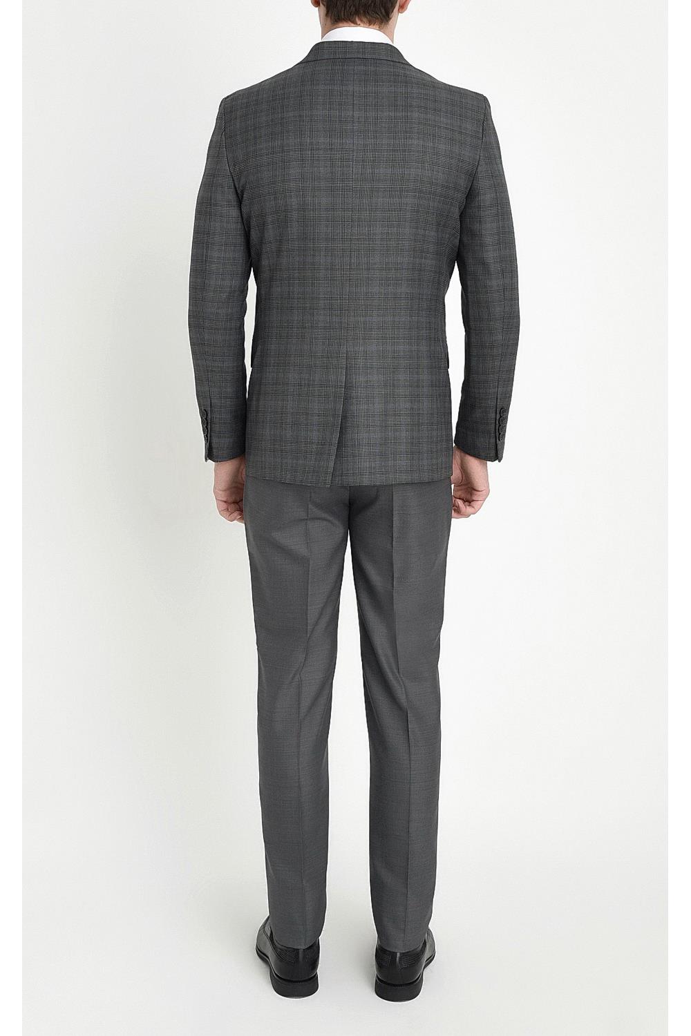 TK 785 Slim Fit Antrasit Klasik Takım Elbise