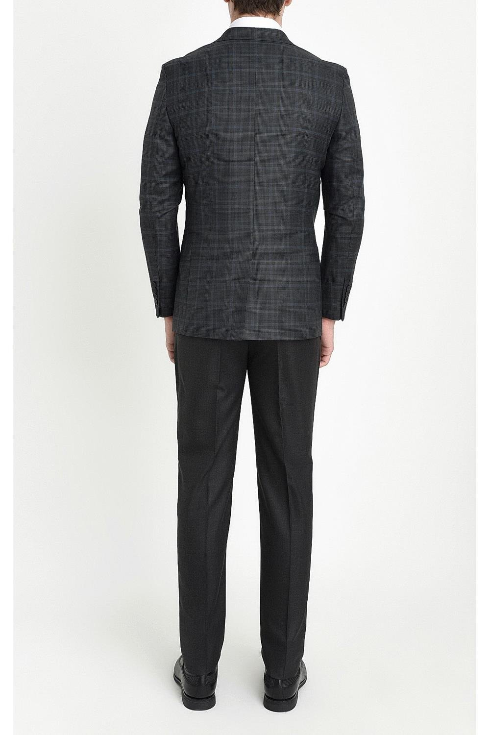 TK 785 Slim Fit Siyah Klasik Takım Elbise