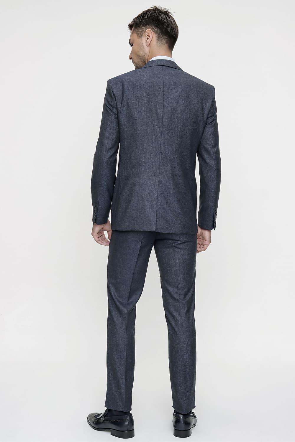 TK 821 Slim Fit Lacivert Klasik Takım Elbise
