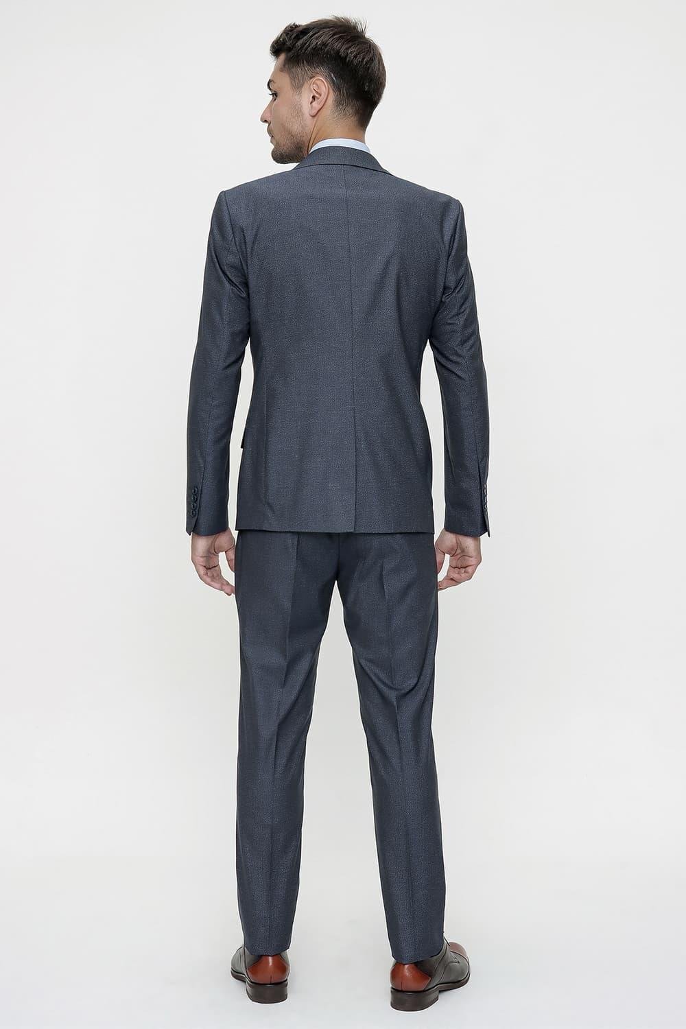TK 832 Slim Fit Koyu Lacivert Klasik Takım Elbise