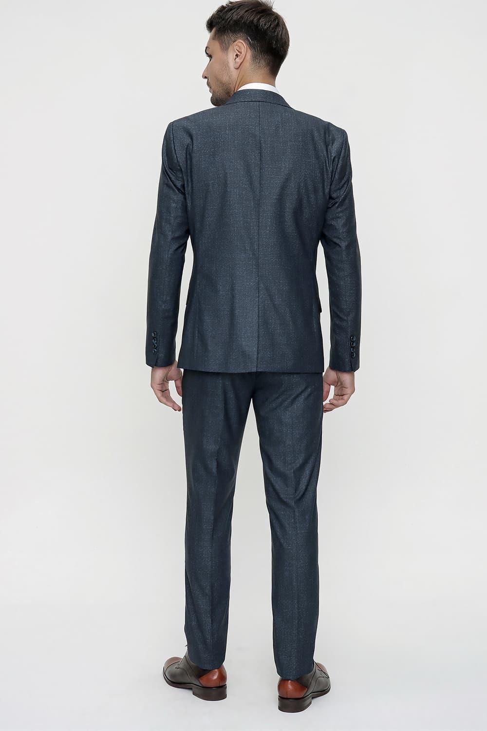 TK 833 Slim Fit Lacivert Klasik Takım Elbise