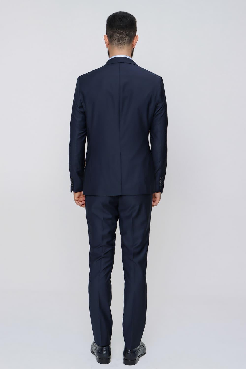 TK 847 Slim Fit Lacivert Klasik Takım Elbise