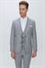 TK 870 Slim Fit Gri Klasik Takım Elbise
