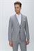 TK 870 Slim Fit Gri Klasik Takım Elbise