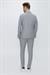 TK 870 Slim Fit Gri Klasik Takım Elbise
